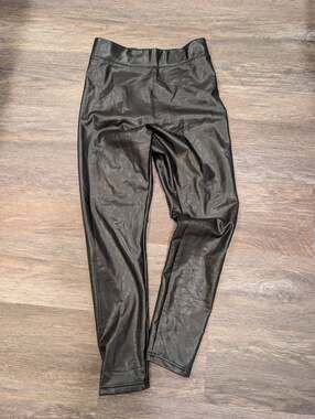 Women's Ci Sono Leather look pants size medium mobwife glam